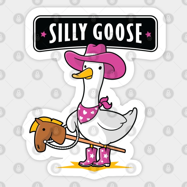 Silly Goose Country Girl Sticker by zoljo